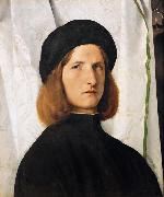 Portrait of a Young Man (mk08), Lorenzo Lotto